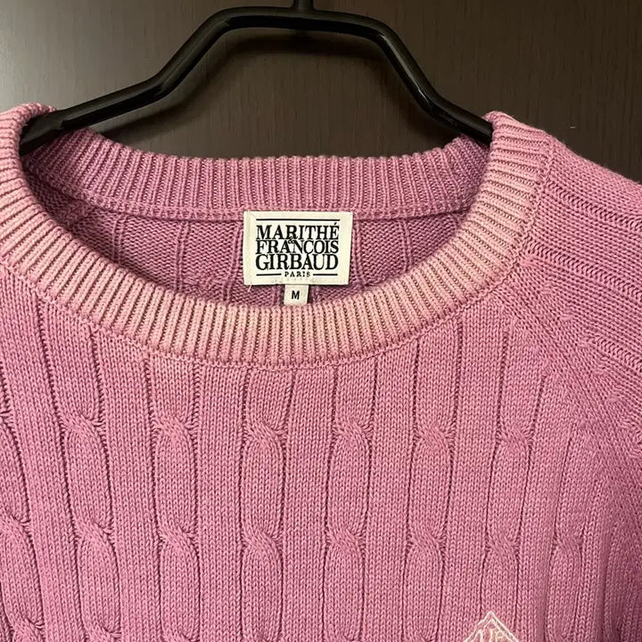 [BUNJANG] Marithe Cable Knit (Light Lavender) / 마리떼 케이블 니트 M 라이트 라벤더