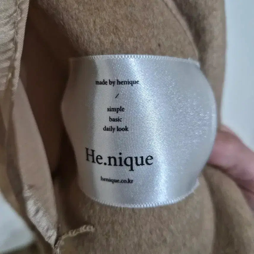 [BUNJANG] HeeinK Short Handmade Coat / 히니크 숏핸드메이드코트