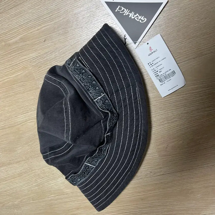 [BUNJANG] and wander Gramicci Tape Bucket Hat / 앤드원더 그라미치 테이프버킷 블랙