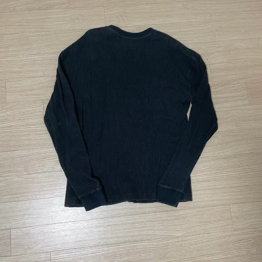 [BUNJANG] Polo Ralph Lauren Waffle Long Sleeve Black / 폴로 랄프로렌 와플 롱슬리브 긴팔 블랙