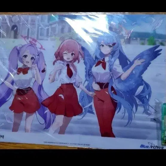 [BUNJANG] Blue Archive Poster and Acrylic Keyring Set / 블루아카이브