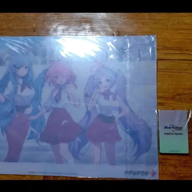 [BUNJANG] Blue Archive Poster and Acrylic Keyring Set / 블루아카이브