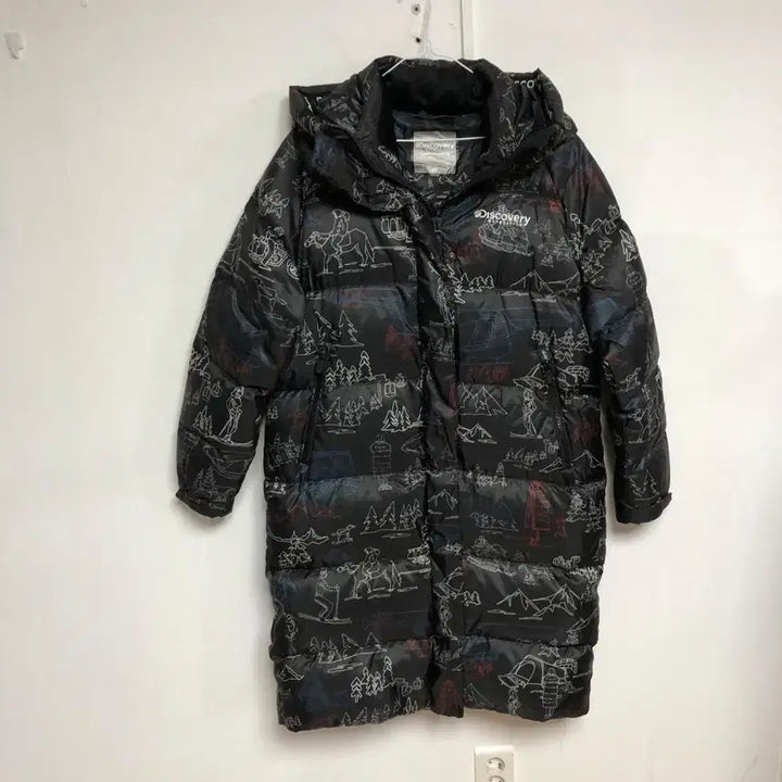 [BUNJANG] Discovery Men's Down Long Padded Jacket 95M / 디스커버리 남성 오리털 롱패딩 95M@9937