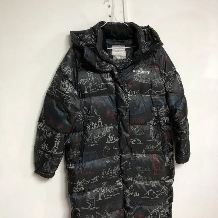 [BUNJANG] Discovery Men's Down Long Padded Jacket 95M / 디스커버리 남성 오리털 롱패딩 95M@9937