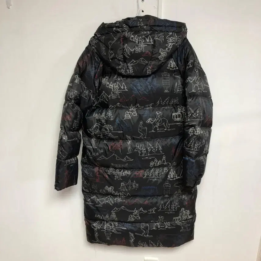 [BUNJANG] Discovery Men's Down Long Padded Jacket 95M / 디스커버리 남성 오리털 롱패딩 95M@9937