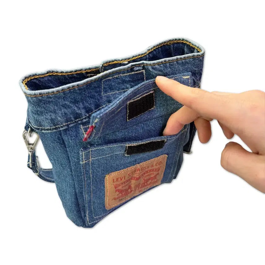 [BUNJANG] Levi's Upcycled Mini Bag / 리바이스502 업사이클 미니백