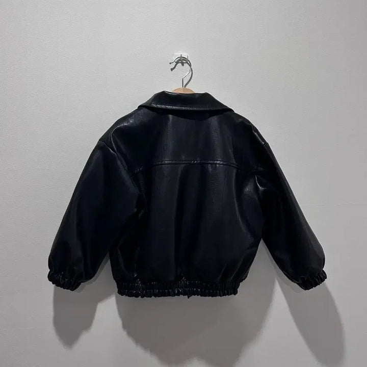 [BUNJANG] Fromis_9 Leather Jacket (Size: 5-7) / [M(5-7호)] 프롬아이 레더 자켓