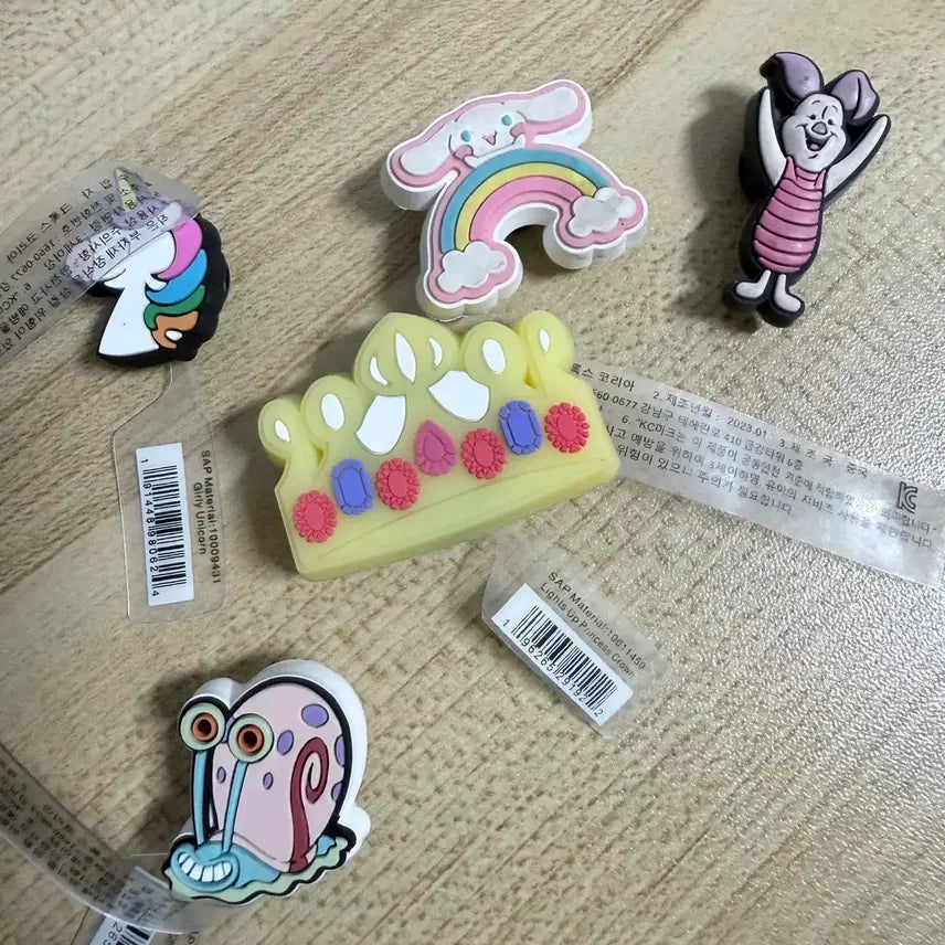 [BUNJANG] Character Crocs Jibbitz Set / 캐릭터 크록스 지비츠 세트 정품포함