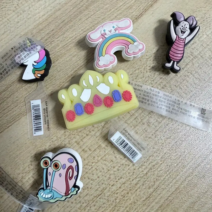 [BUNJANG] Character Crocs Jibbitz Set / 캐릭터 크록스 지비츠 세트 정품포함