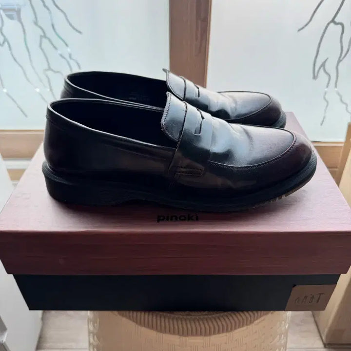 [BUNJANG] Dr. Martens Temara Loafer - Cherry Red Arcadia / [260] 닥터마틴 테마라 로퍼 - 체리 레드 아르카디아