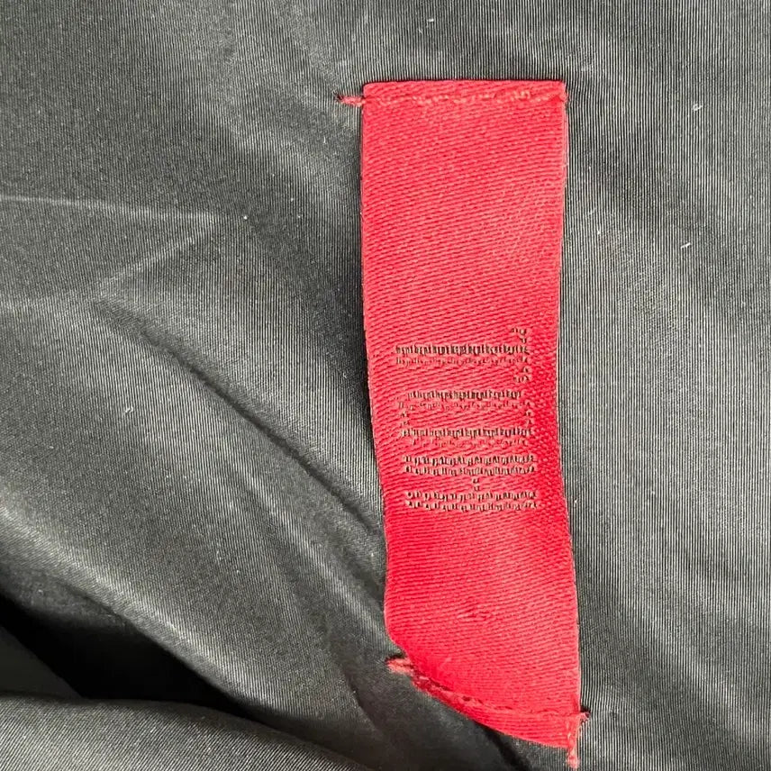 [BUNJANG] TOH Black Rose Pattern Hooded Padded Jumper / [정품]TOH 블랙 장미 패턴 후드 패딩 점퍼