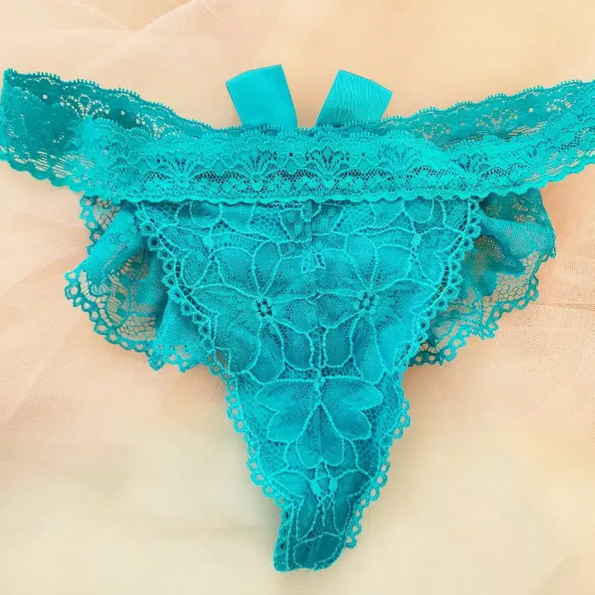 [BUNJANG] Emefil Women's T-back Underwear / (중고) 백 리본 여성 티팬티-에메필