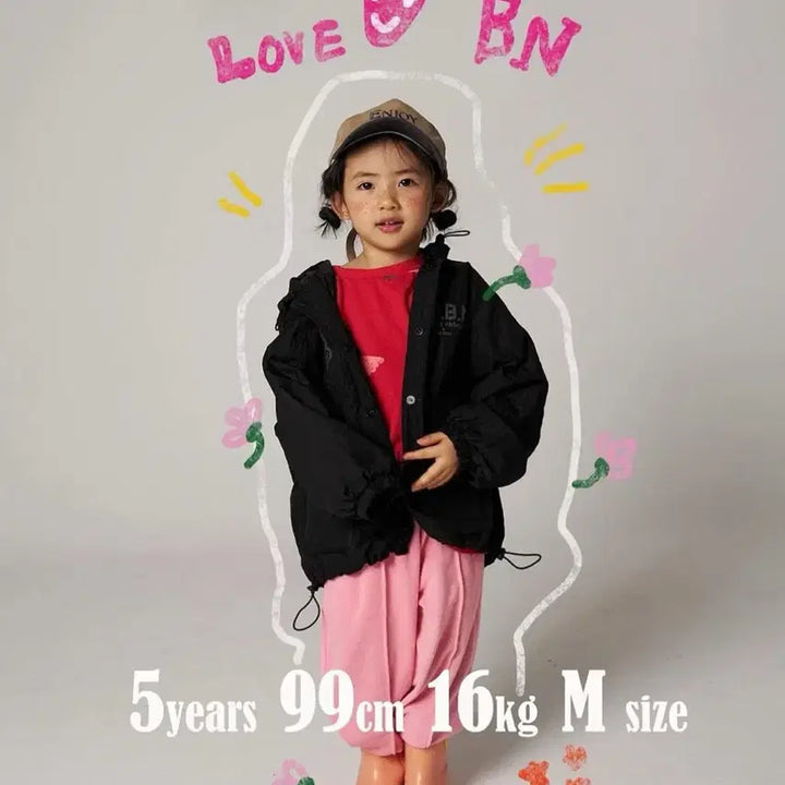 [BUNJANG] Bneo One Kids Windbreaker Jacket / [M(5-7호)] 아동 보네오네 바람막이 점퍼