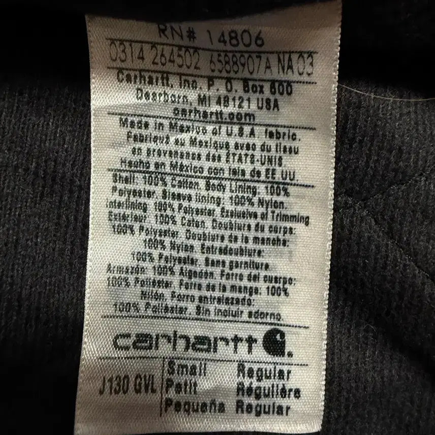 [BUNJANG] Carhartt J130 GVL Active Jacket / [S]칼하트 액티브자켓 J130 GVL