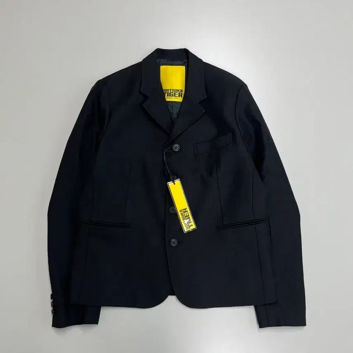 [BUNJANG] Onitsuka Tiger Blazer Jacket / [정품]오니츠카타이거 블랙 블레이저 자켓