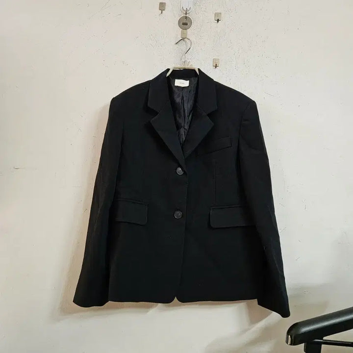 [BUNJANG] Basic Black Blazer Jacket / 블랙 기본 여성 블레이저 자켓