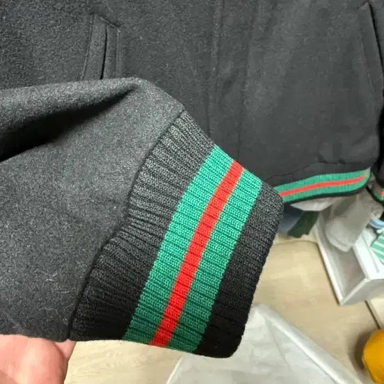 [BUNJANG] Supreme Lacoste Varsity Jacket / [S] 슈프림 라코스테 바시티 자켓