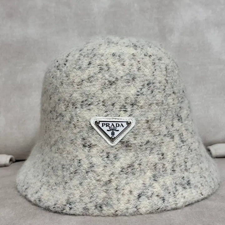 [BUNJANG] Ivory Wool Bucket Hat / 아이보리 모직 버킷햇