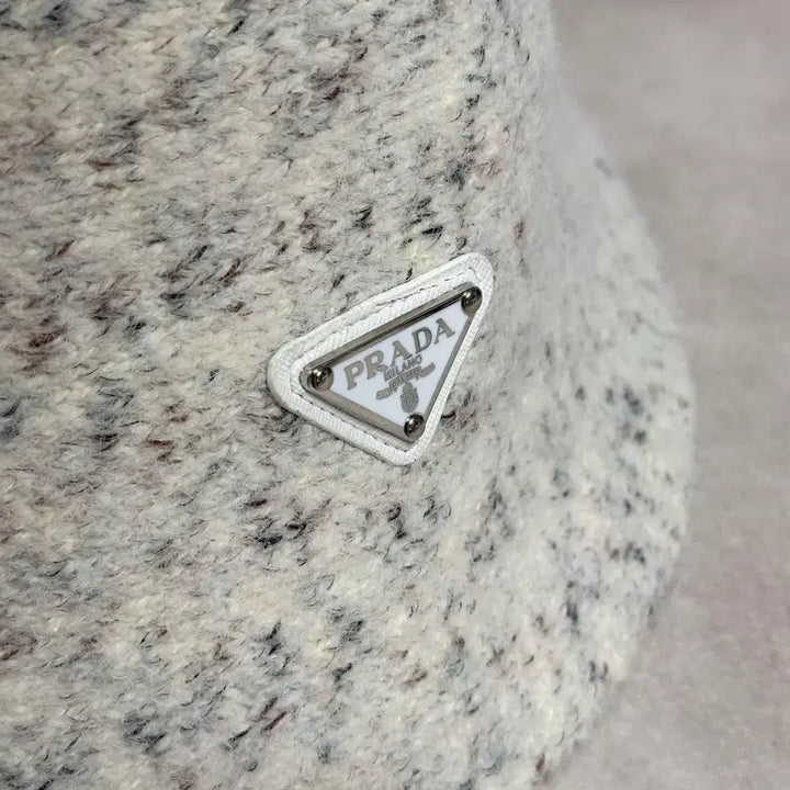 [BUNJANG] Ivory Wool Bucket Hat / 아이보리 모직 버킷햇