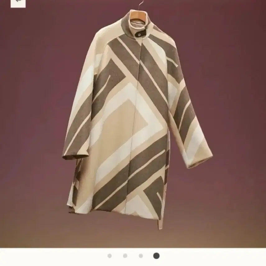 [BUNJANG] Hermes Multi Pattern Coat / Hermes 에르메스 멀티패턴 코트 새상품