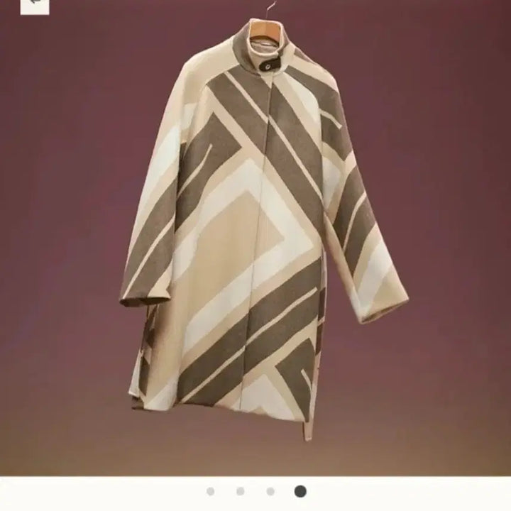 [BUNJANG] Hermes Multi Pattern Coat / Hermes 에르메스 멀티패턴 코트 새상품