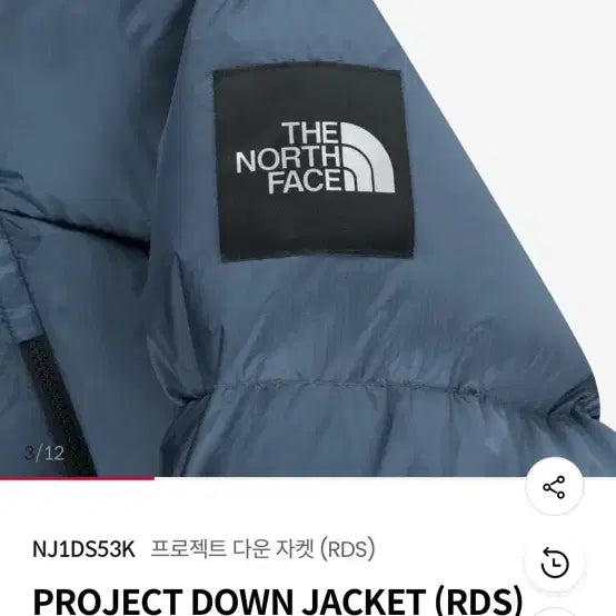 [BUNJANG] The North Face Project Down Jacket / 거의새상품) 노스페이스 프로젝트 다운 자켓입니다
