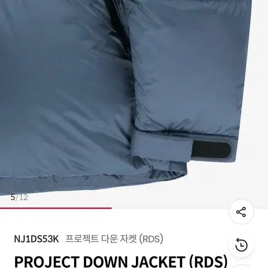 [BUNJANG] The North Face Project Down Jacket / 거의새상품) 노스페이스 프로젝트 다운 자켓입니다