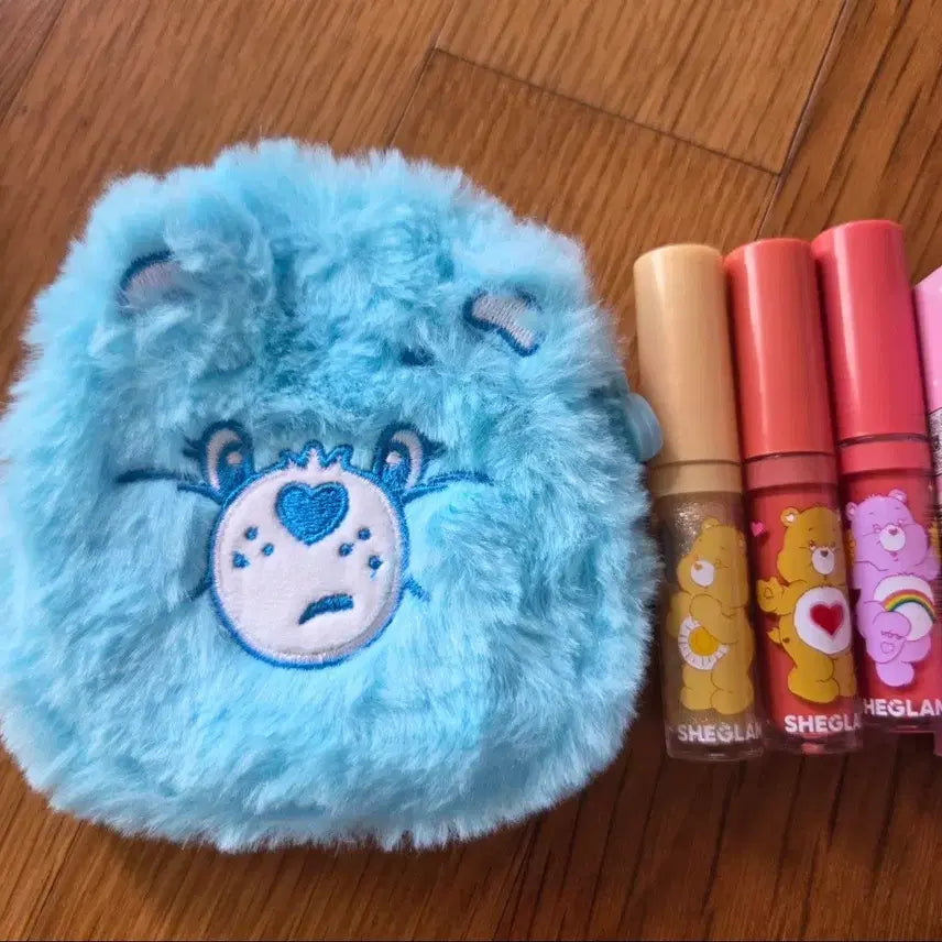 [BUNJANG] SHEGLAM Care Bears Pouch & Tint Set (Warm Tone) / [단종] 쉬글램 케어베어 파우치 틴트 세트 웜톤