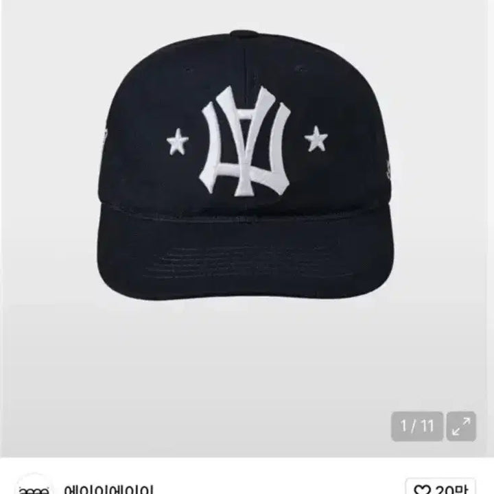 [BUNJANG] AEAE Angel Symbol Cap / (가격내림)aeae 에이이에이이 엔젤 모자 볼캡 심볼캡 야구모자뉴욕양키스