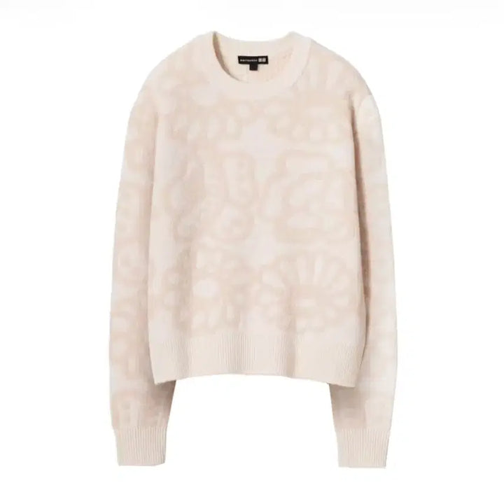 [BUNJANG] Uniqlo Marimekko Lambswool Crewneck Sweater (Size S) / 유니클로 마리메꼬 램스울 크루넥 스웨터 S