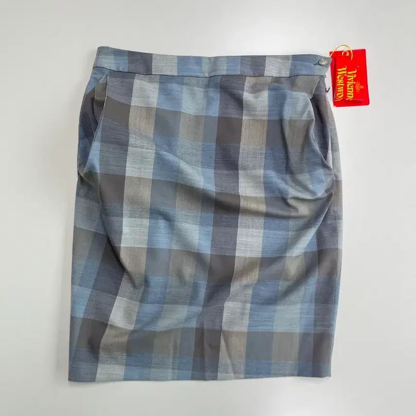 [BUNJANG] Vivienne Westwood Check Pattern Skirt / [정품]비비안웨스트우드 체크 패턴 스커트