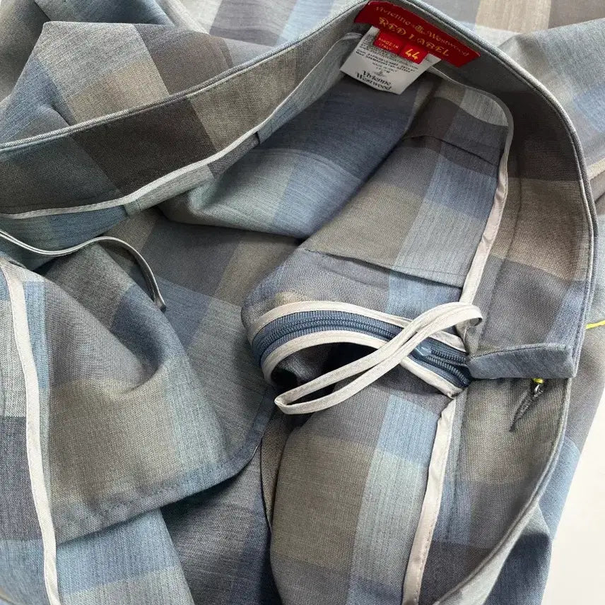 [BUNJANG] Vivienne Westwood Check Pattern Skirt / [정품]비비안웨스트우드 체크 패턴 스커트