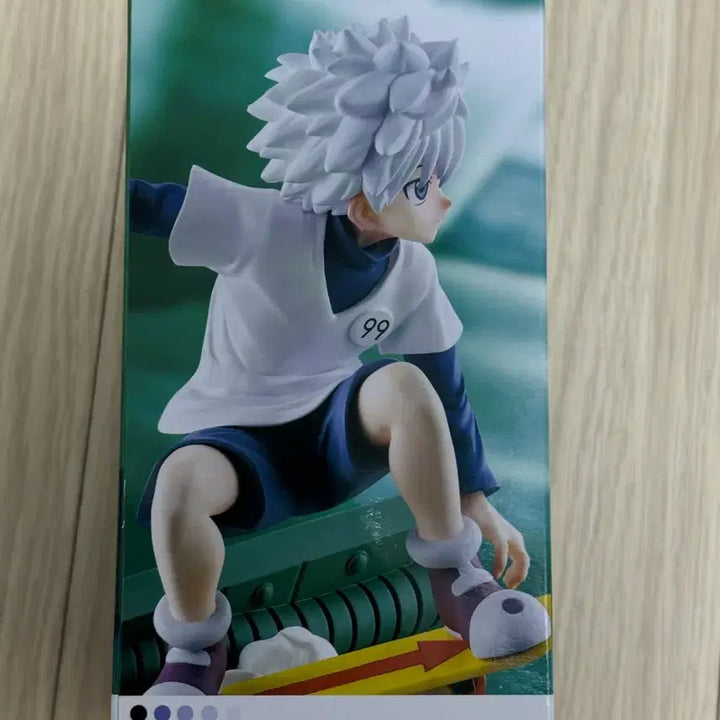 [BUNJANG] Hunter x Hunter Killua Banpresto Skateboard Figure / [미개봉] 헌터x헌터 키르아 반프레스토 스케이트보드 피규어