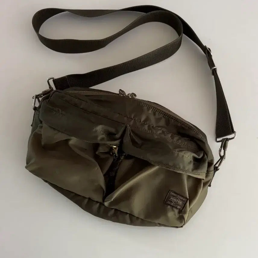 [BUNJANG] YOSHIDA PORTER Force Two-Way Waist Shoulder Bag / 요시다 포터 포스 투웨이 웨이스트 숄더백