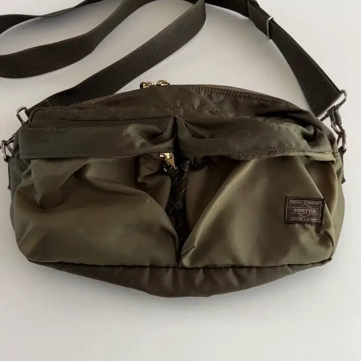 [BUNJANG] YOSHIDA PORTER Force Two-Way Waist Shoulder Bag / 요시다 포터 포스 투웨이 웨이스트 숄더백
