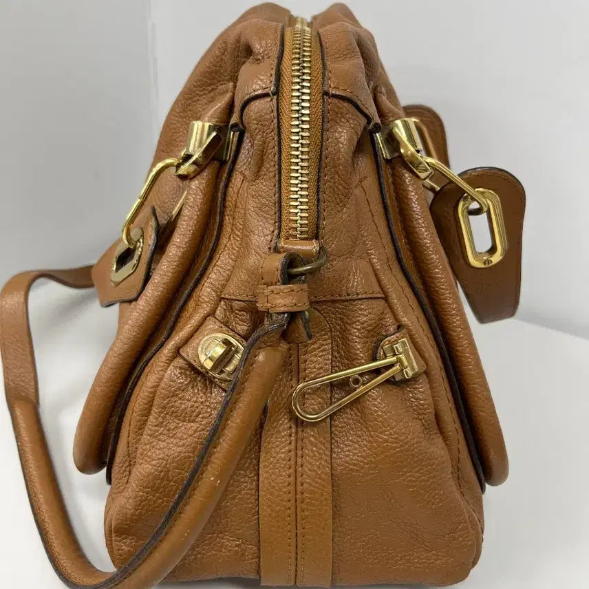 [BUNJANG] Chloe Marcie Brown Leather Tote Bag / [정품]끌로에 파라티 브라운 레더 토트백