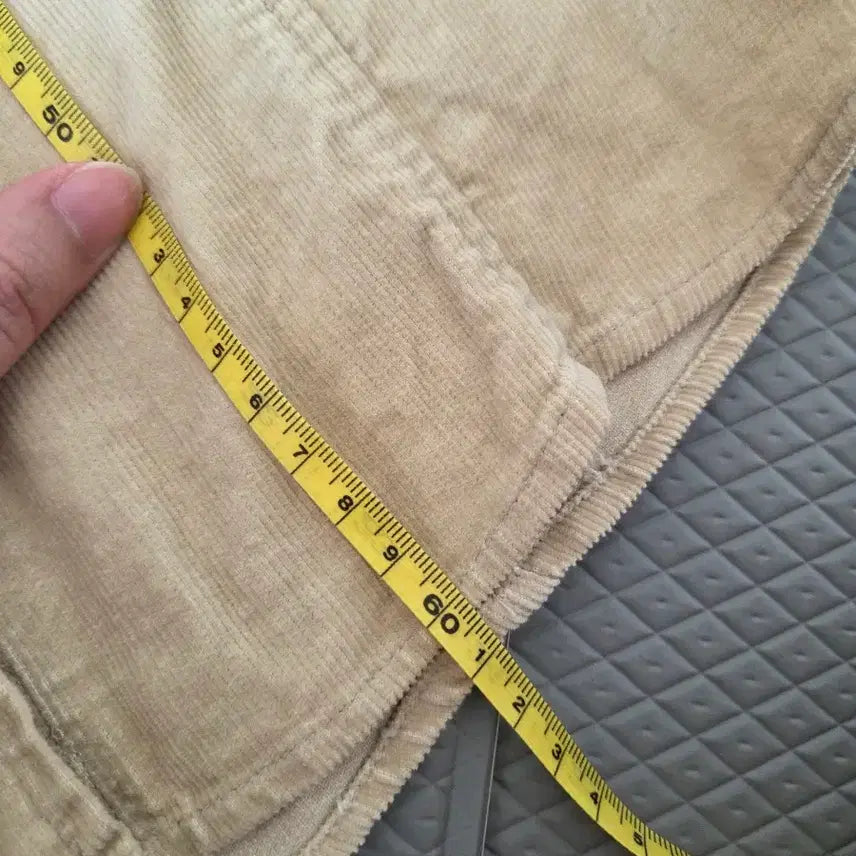 [BUNJANG] Beige Corduroy Shirt / 베이지 코듀로이 셔츠