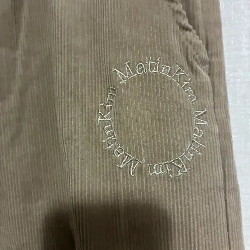 [BUNJANG] Matinkim Corduroy Bending Pants Beige L / 마뗑킴 코듀로이 밴딩 팬츠 베이지 L