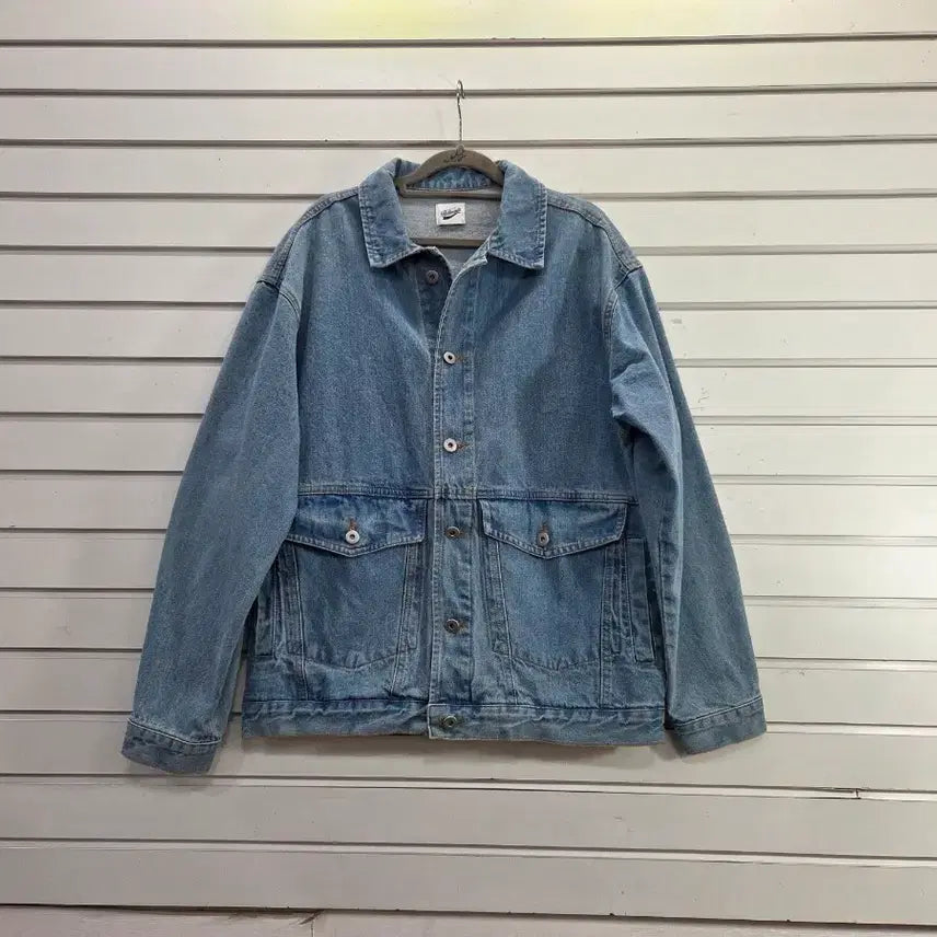 [BUNJANG] Denim Jacket / 연블루 데님 남성 점퍼95/보물찾기천사