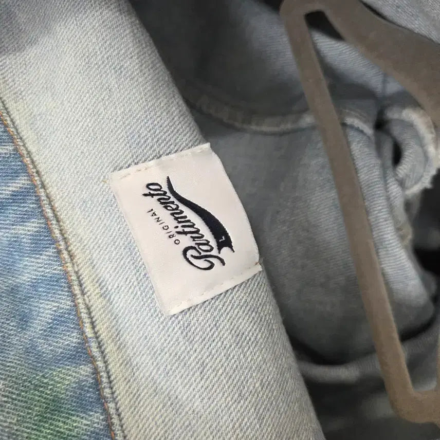 [BUNJANG] Denim Jacket / 연블루 데님 남성 점퍼95/보물찾기천사