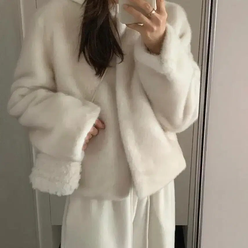 [BUNJANG] Litter Mink Fur Jacket / litter 샌드 밍크 퍼자켓