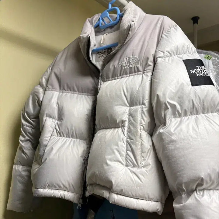 [BUNJANG] The North Face White Label Nuptse Ice Grey 85 / 노스페이스 화이트라벨 눕시 아이스그레이 85