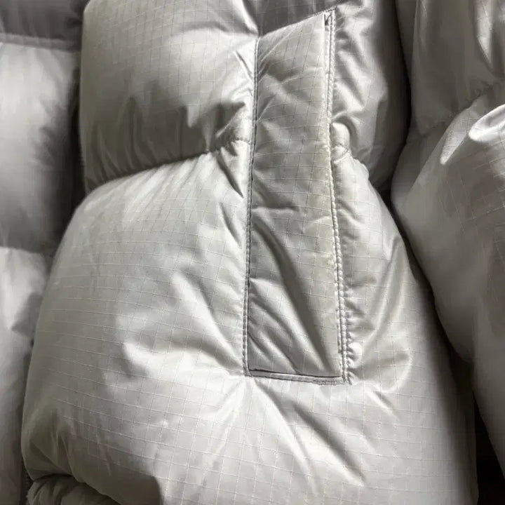 [BUNJANG] The North Face White Label Nuptse Ice Grey 85 / 노스페이스 화이트라벨 눕시 아이스그레이 85