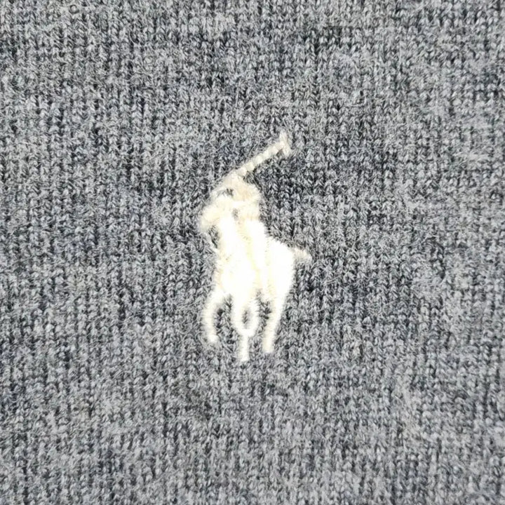 [BUNJANG] Ralph Lauren Polo Charcoal Wool Sweater / (S) 랄프로렌 폴로 니트 차콜 라운드 울스웨터 슬림핏