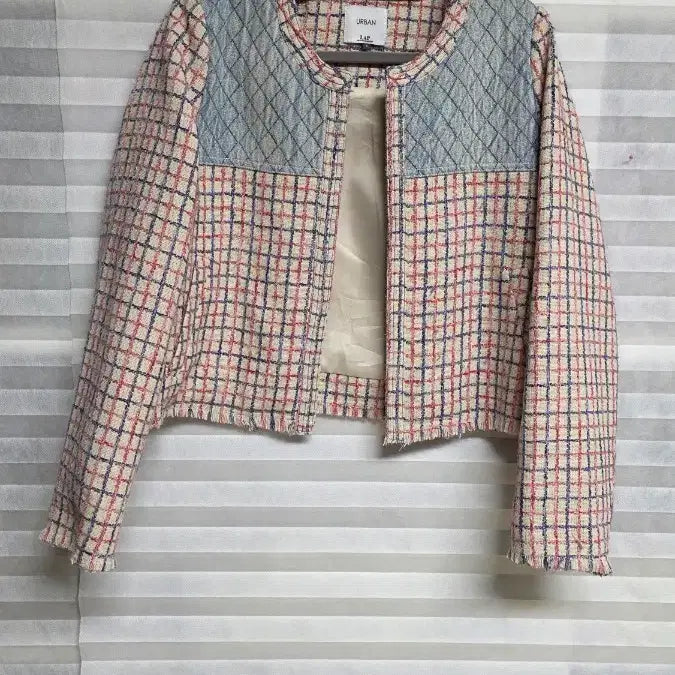 [BUNJANG] URBAN Tweed Check Jacket / 여성URBAN 체크 트위드 자켓