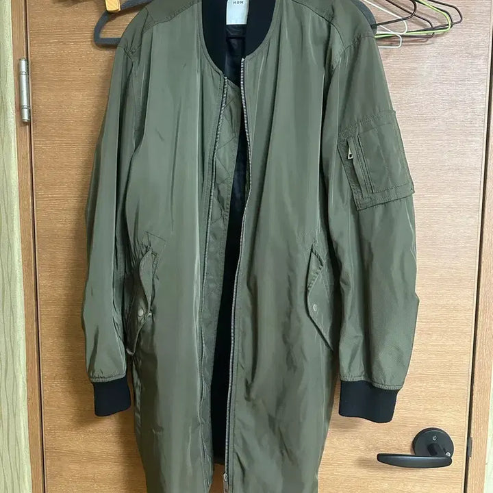 [BUNJANG] HUM Long Field Jacket / (남여공용) HUM 롱 야상자켓 100 야상 범퍼