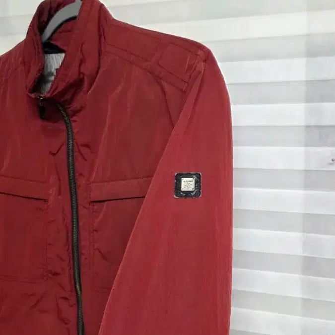 [BUNJANG] Indian Red Bomber Jacket / 남성 인디안 레드 남성 봄버 자켓