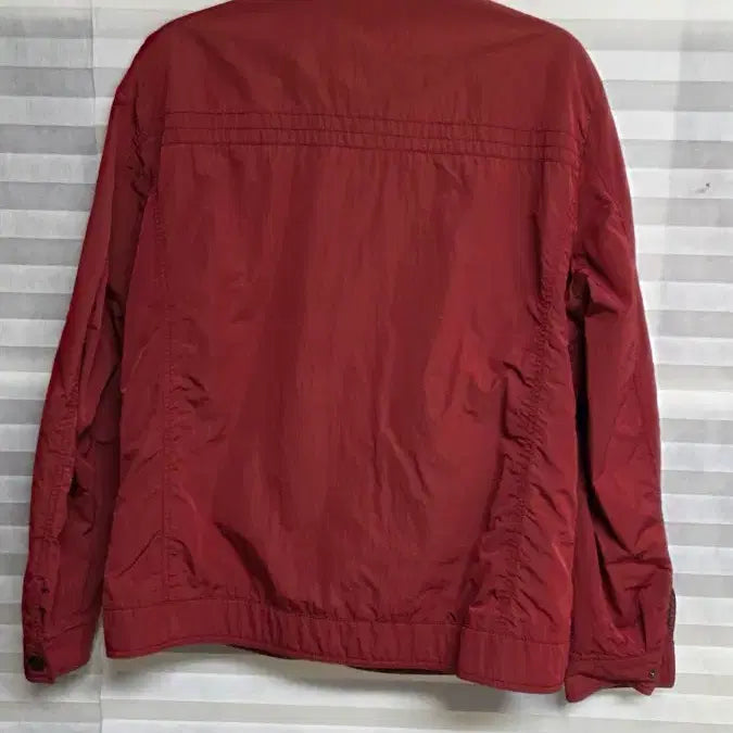 [BUNJANG] Indian Red Bomber Jacket / 남성 인디안 레드 남성 봄버 자켓