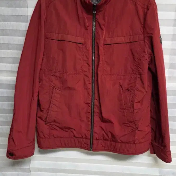 [BUNJANG] Indian Red Bomber Jacket / 남성 인디안 레드 남성 봄버 자켓