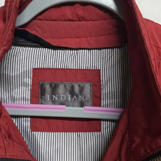 [BUNJANG] Indian Red Bomber Jacket / 남성 인디안 레드 남성 봄버 자켓